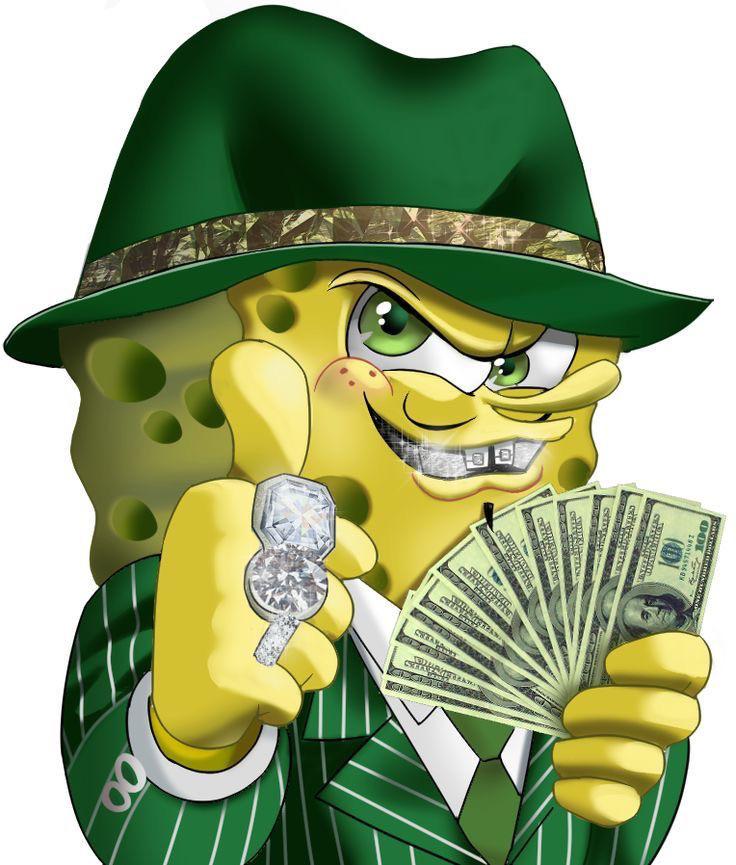 spongebob money meme