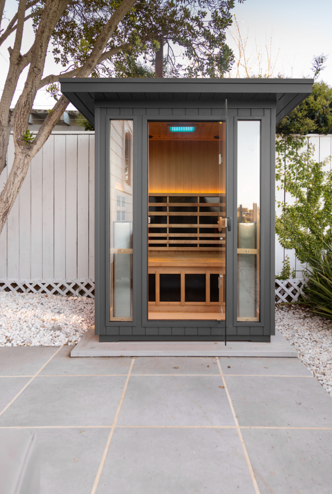 clearlight outdoor sauna