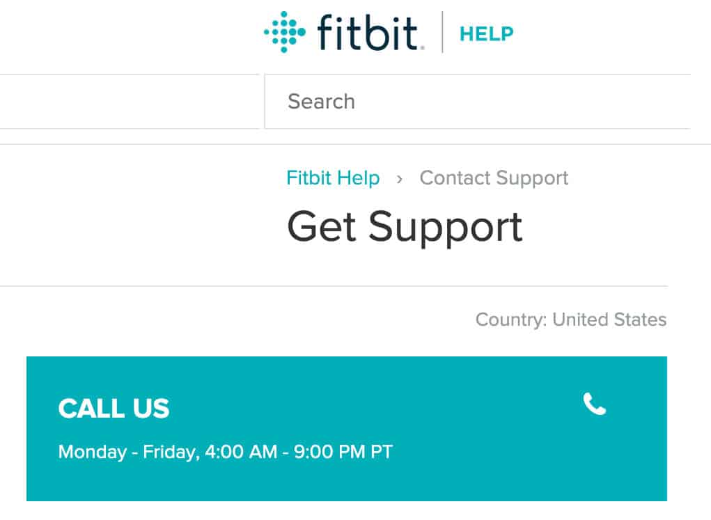 fitbit customer service