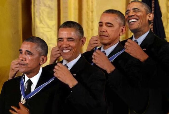 obama medal meme