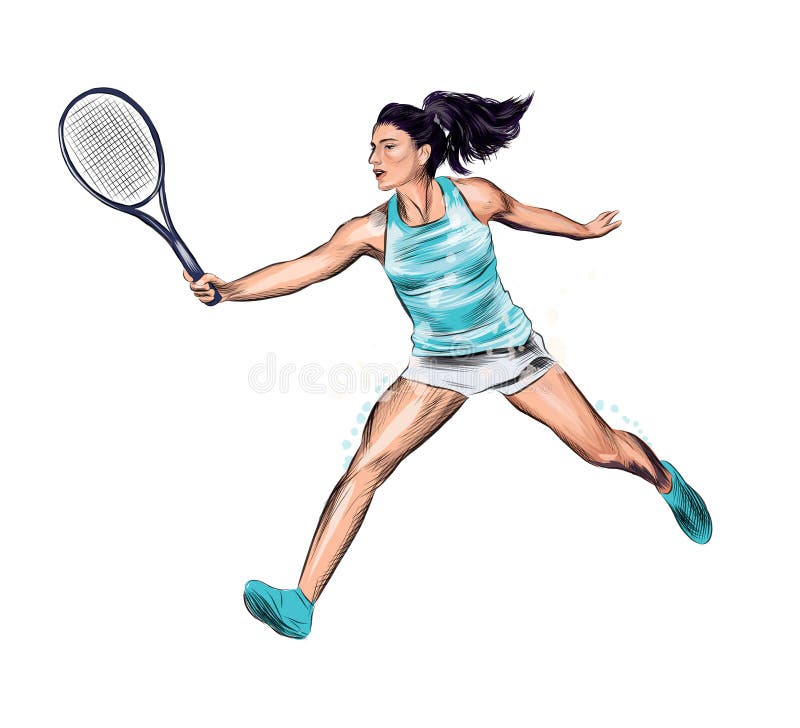 dessin tennis