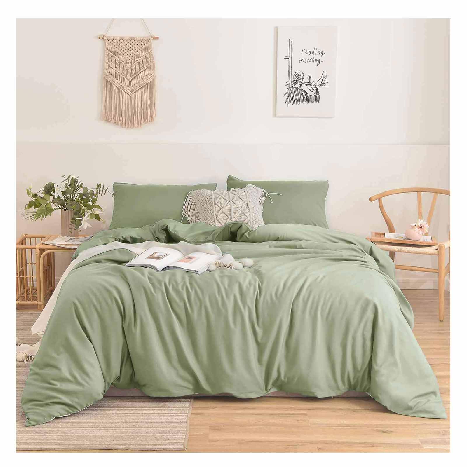 green bedding sets king size