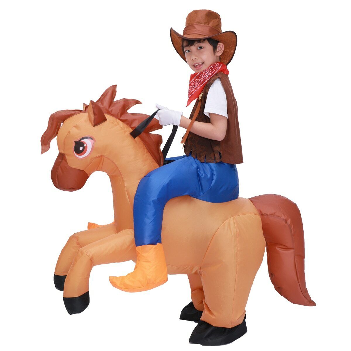 inflatable horse costume