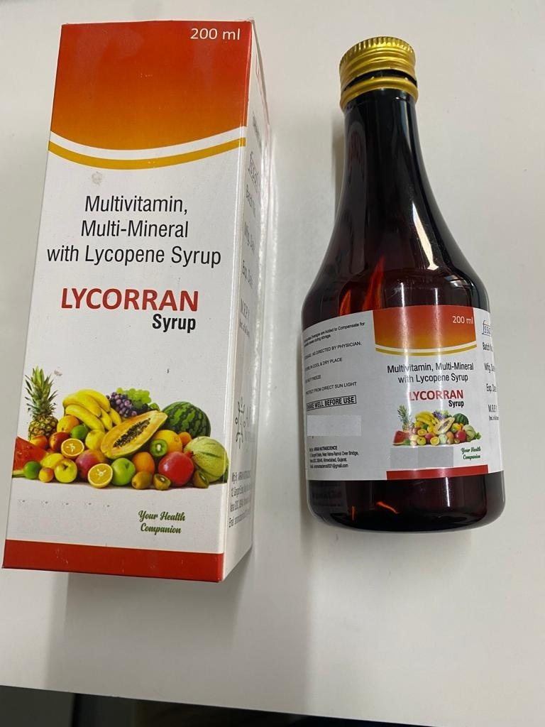 multivitamin and multimineral syrup