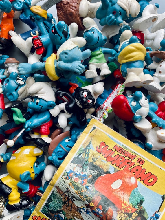 smurf figurines