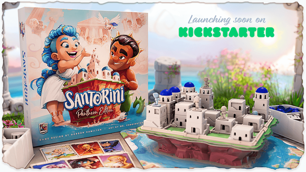 kickstarter santorini