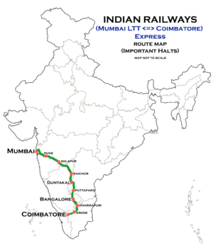 11013 train route