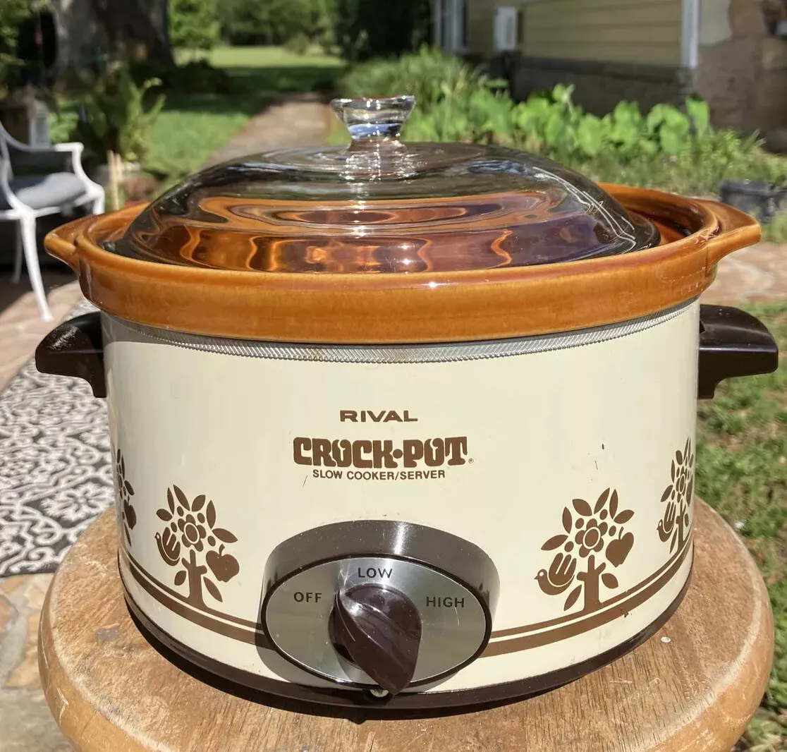 vintage crock pot