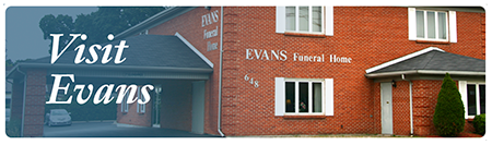 evans funeral home london on