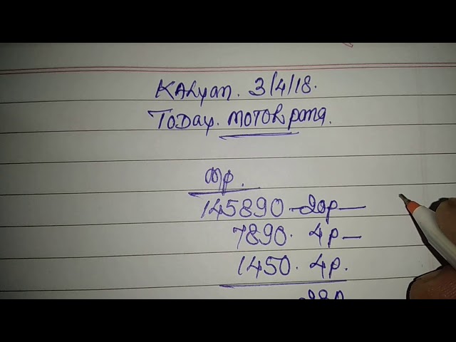 kalyan motor pana