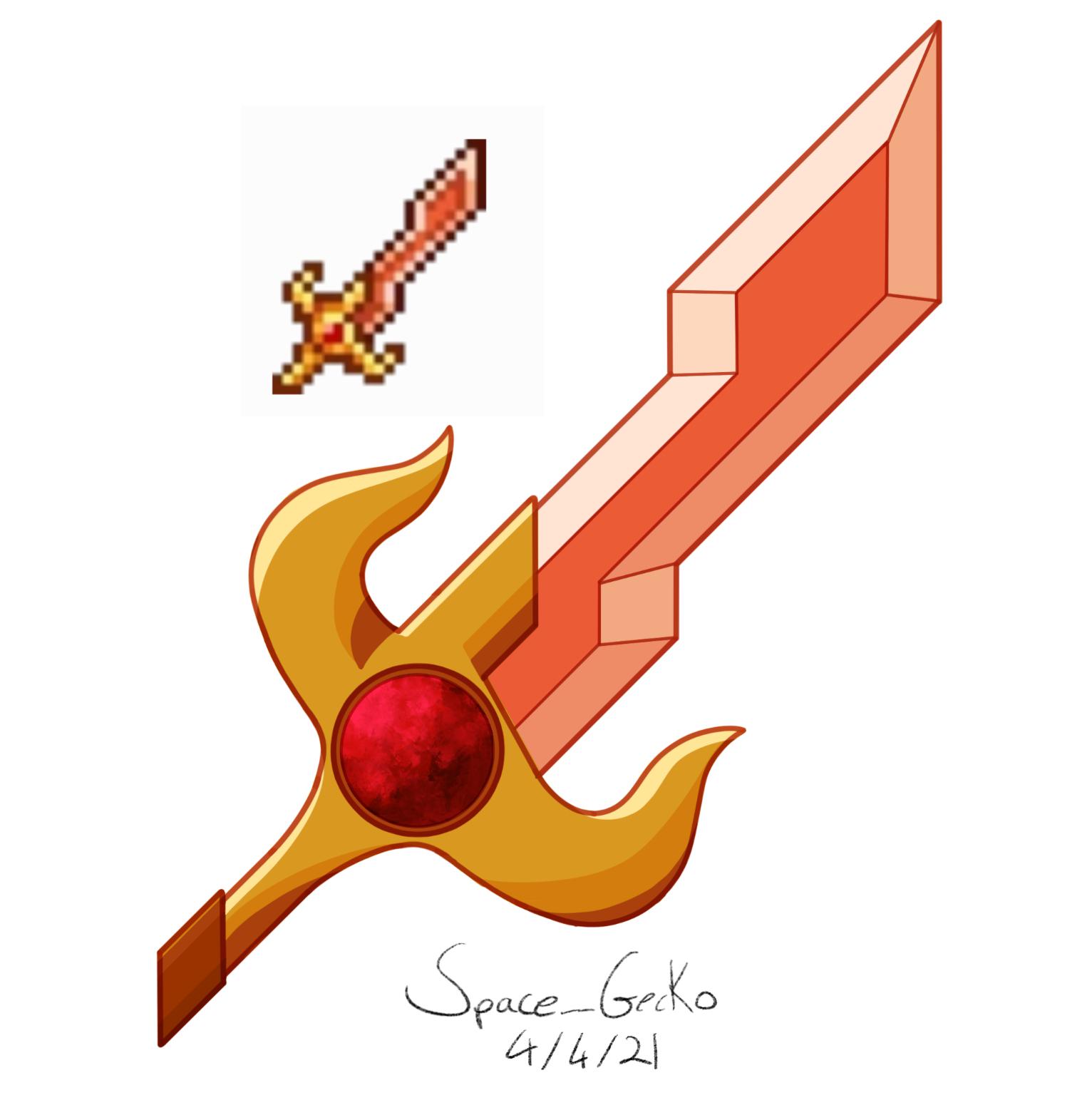 terraria palladium sword