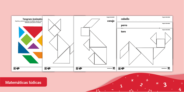 tangram animales