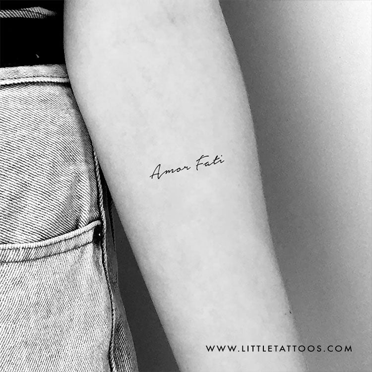 amor fati tattoo