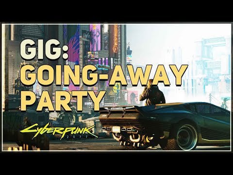 cyberpunk going away party