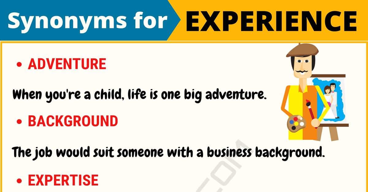 synonyms experience