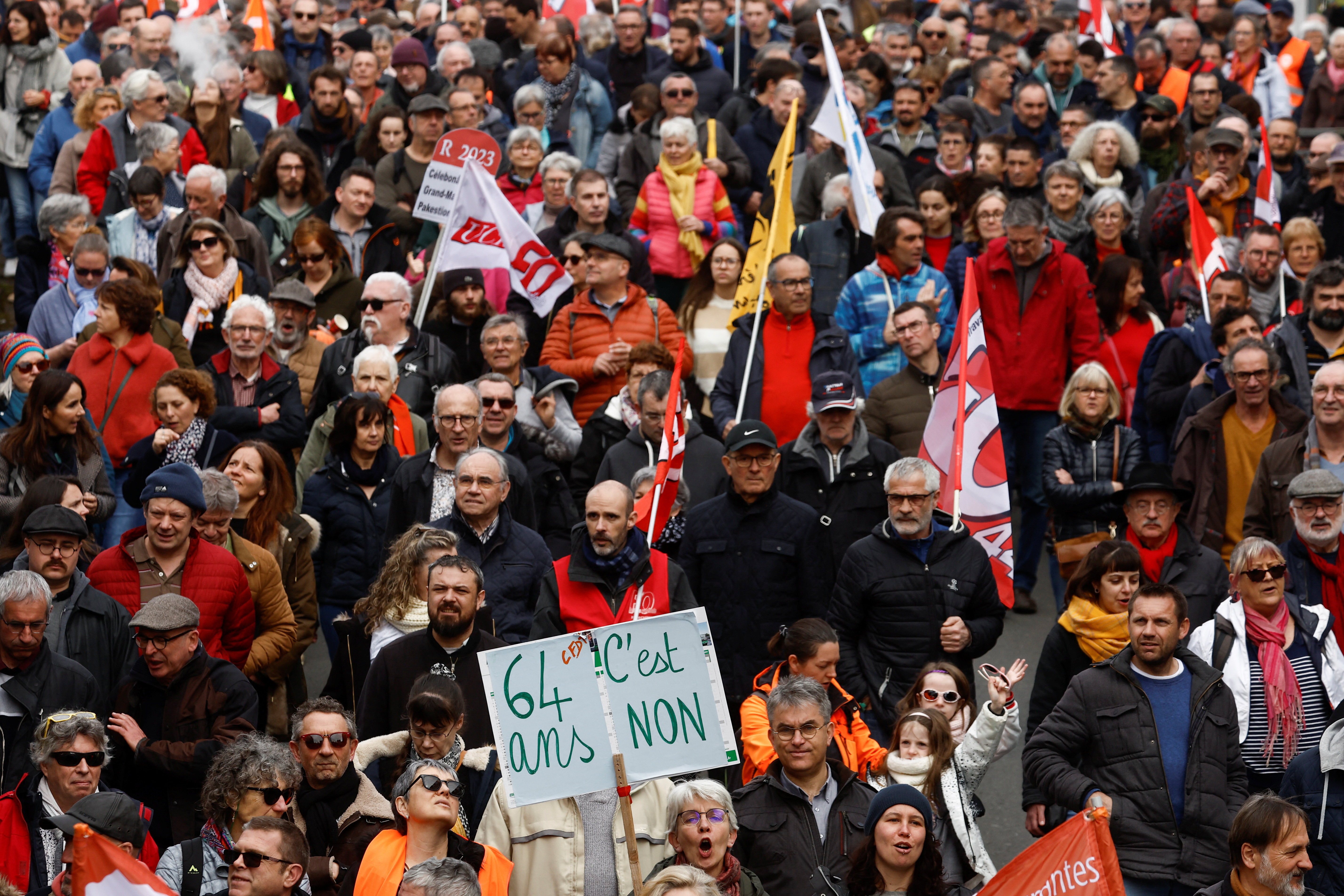 french pension protests