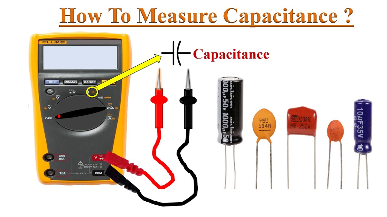 how to check a capacitor using multimeter