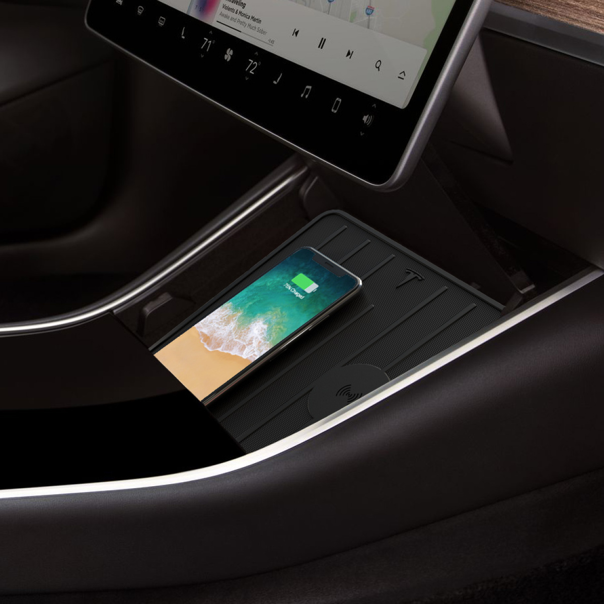 tesla model 3 wireless charger