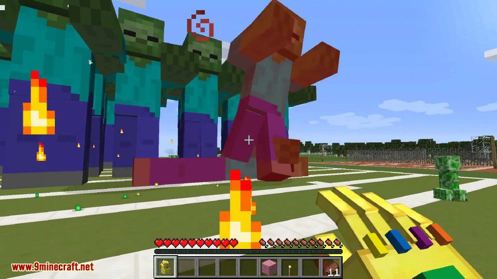 minecraft infinity gauntlet mod 1.7 10