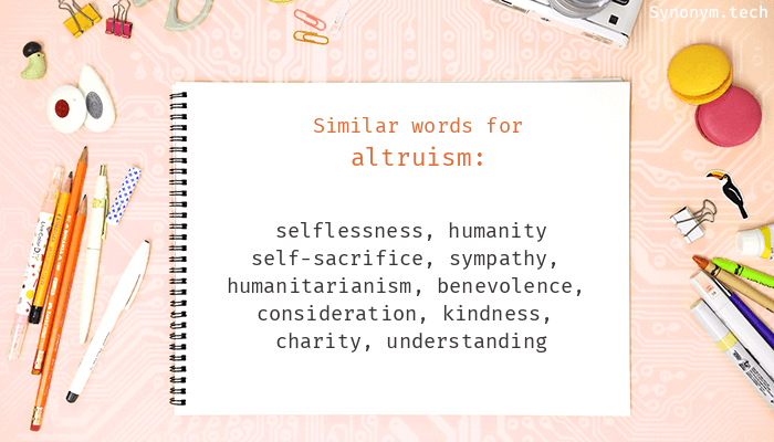 altruism synonym