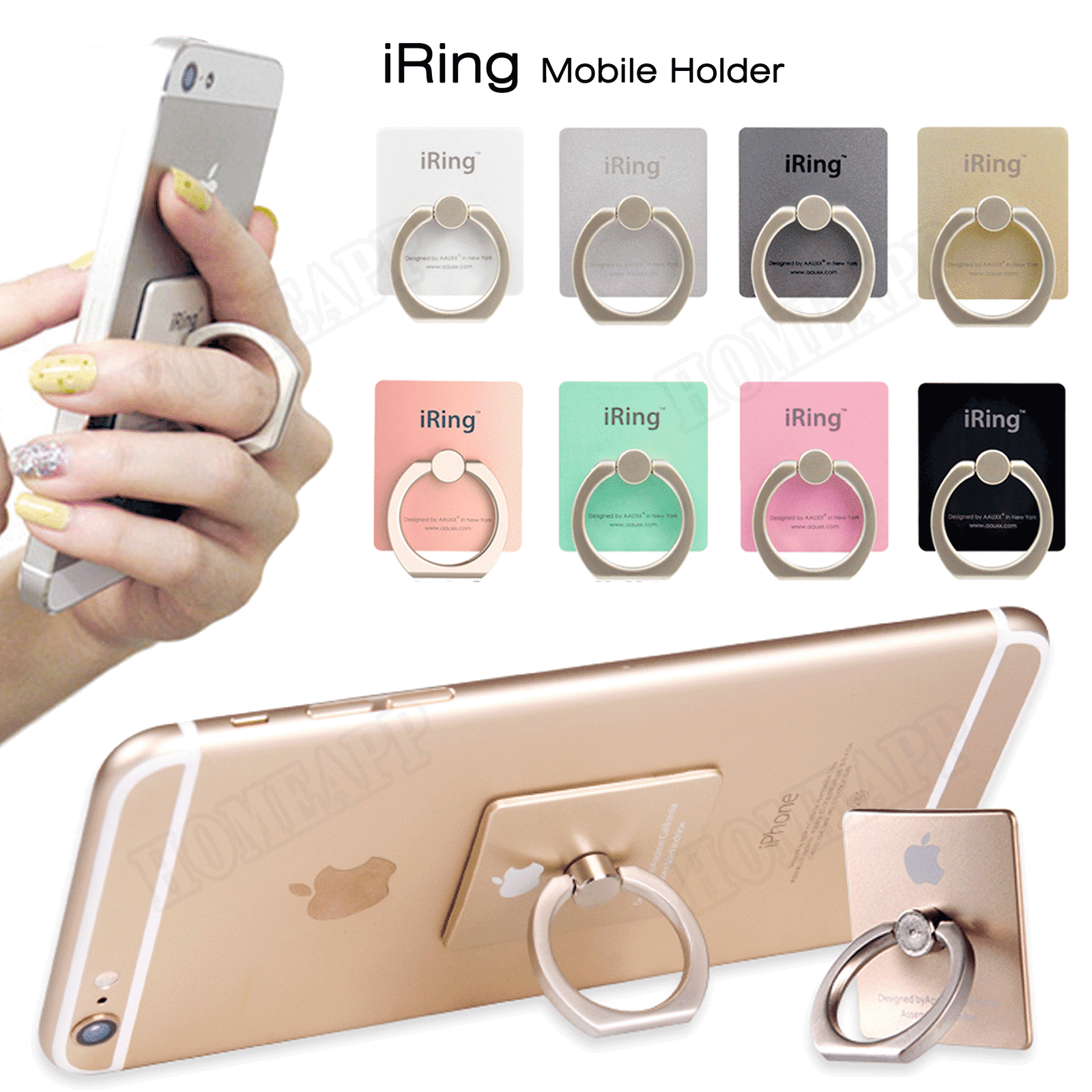 mobile phone ring holder