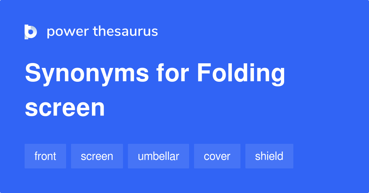 synonym for folded