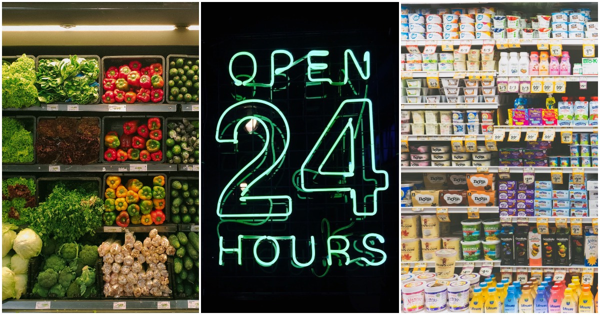 24 hour grocery store near me