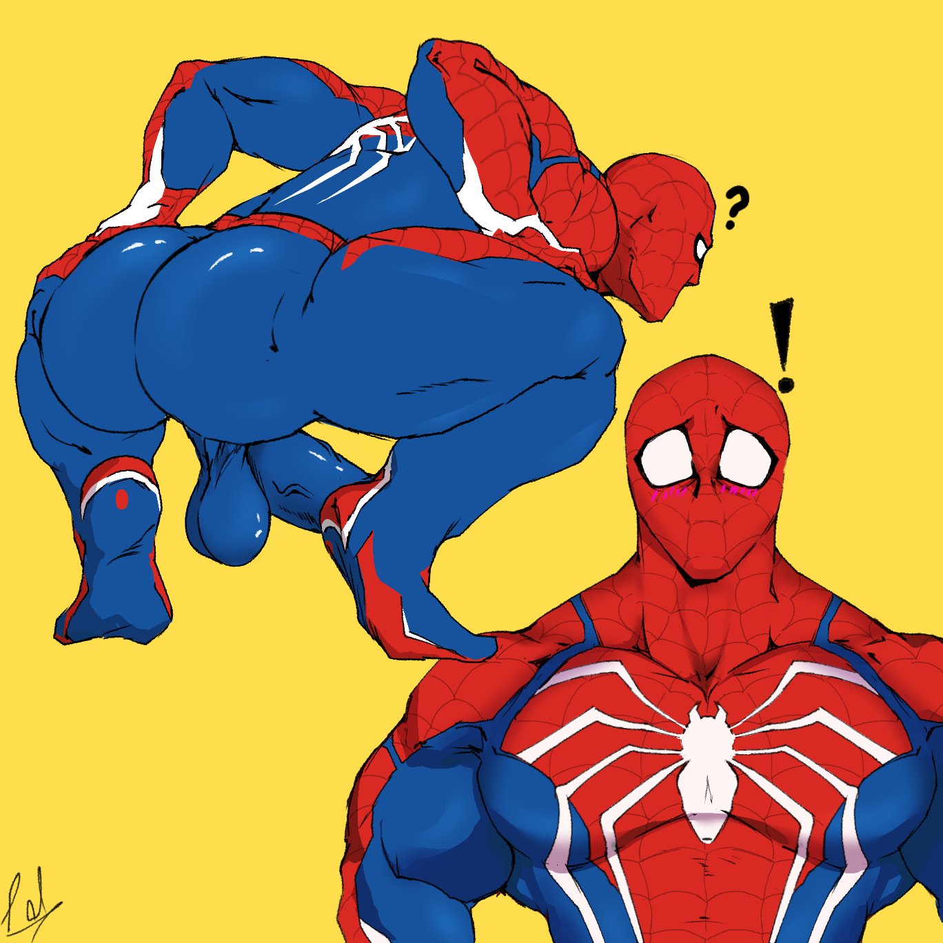 spiderman rule 34