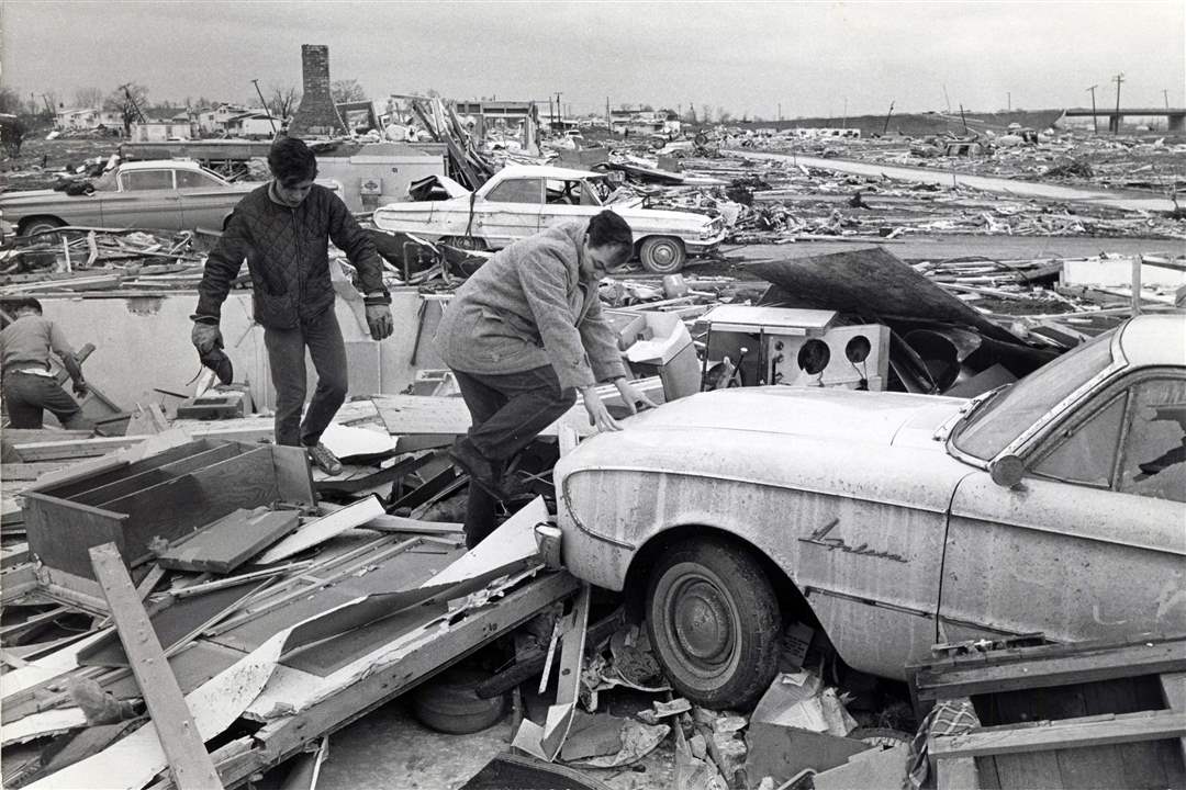 palm sunday tornado toledo ohio