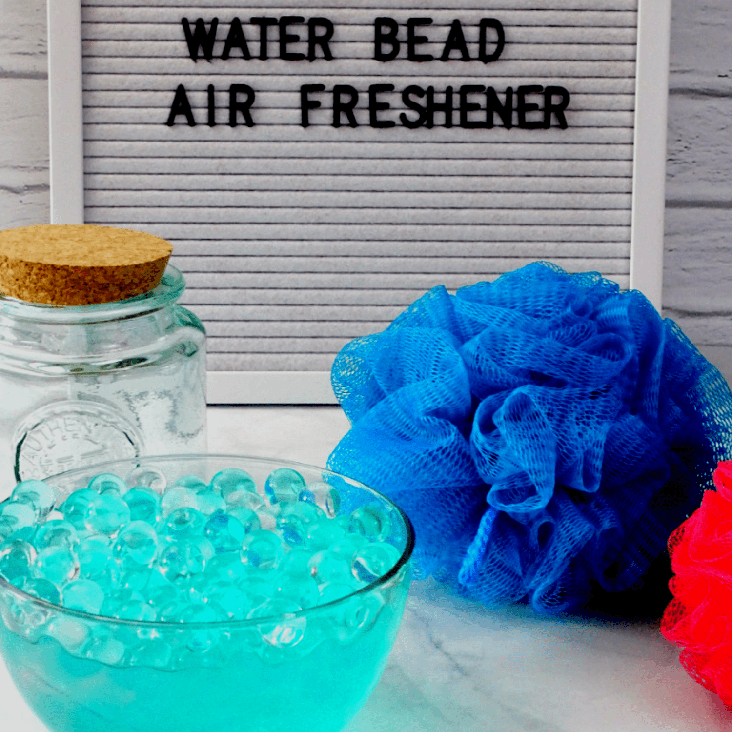 crystal beads air freshener