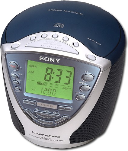 cd player alarm clock