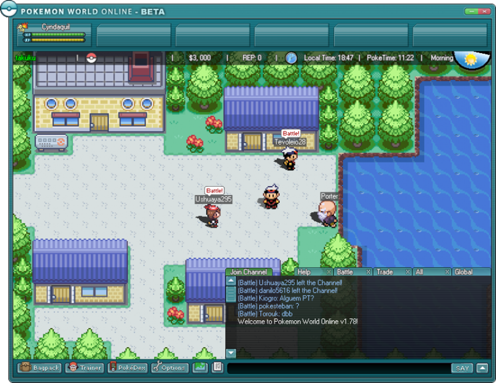 pokemon world online