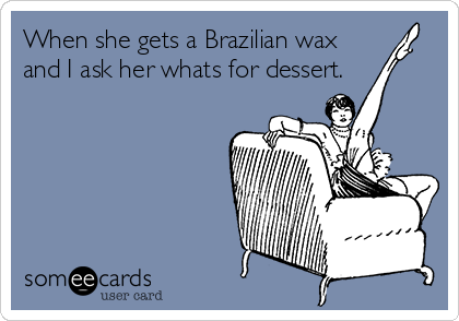 bikini wax meme