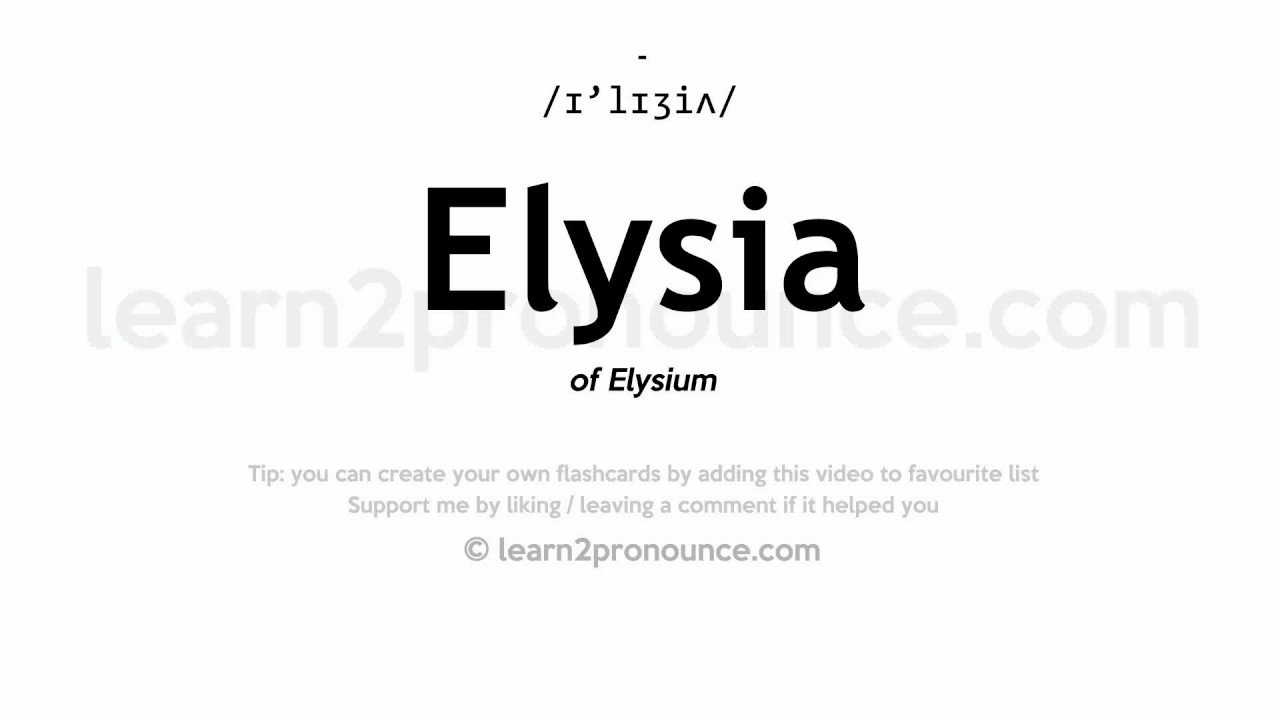 elysia name meaning