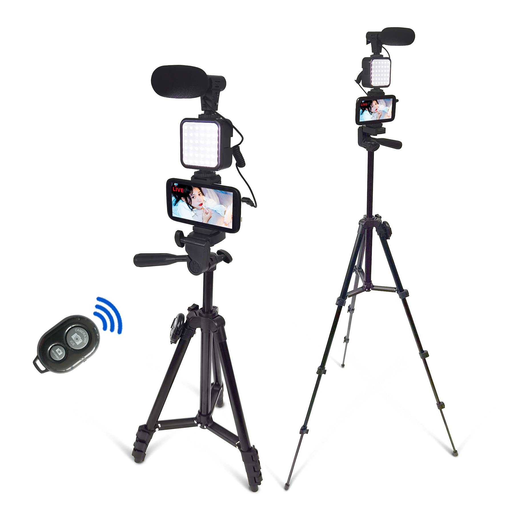 vlogging tripod for phone