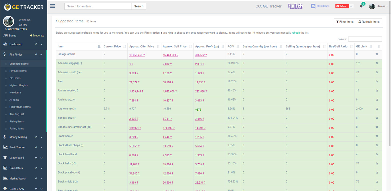 ge tracker