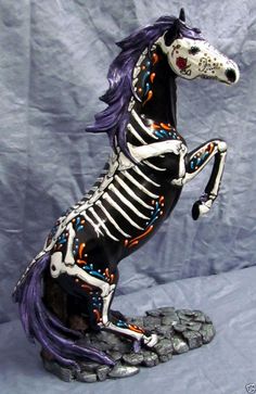 sugar skull horse