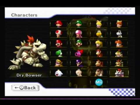 how to unlock all mario kart wii