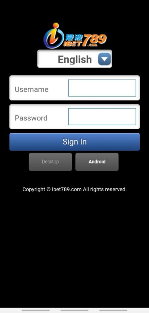 ibet789.com login