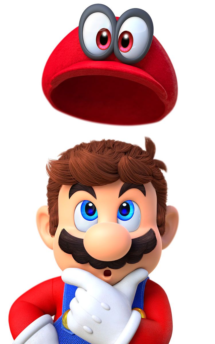 mario with cappy