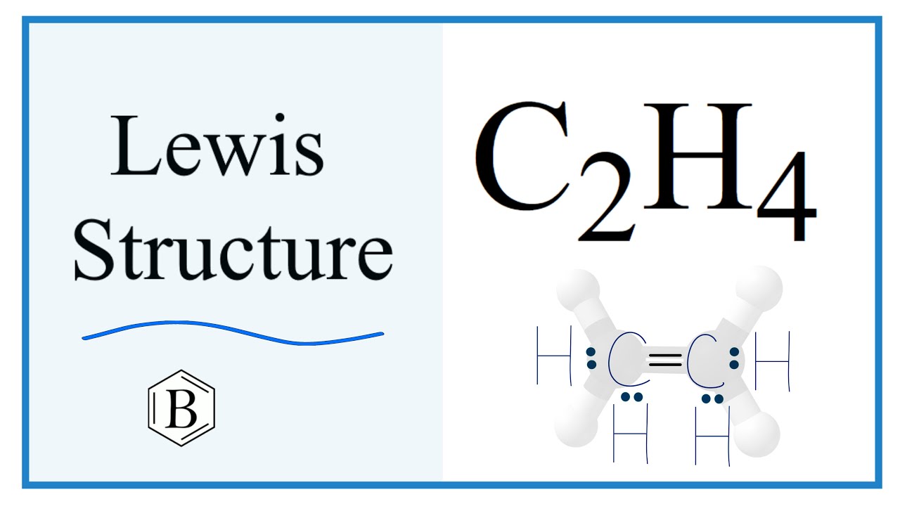 lewis structure for c2h4