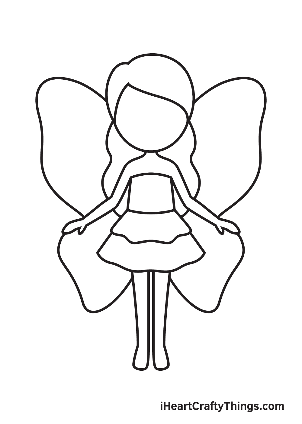 fairy easy to draw