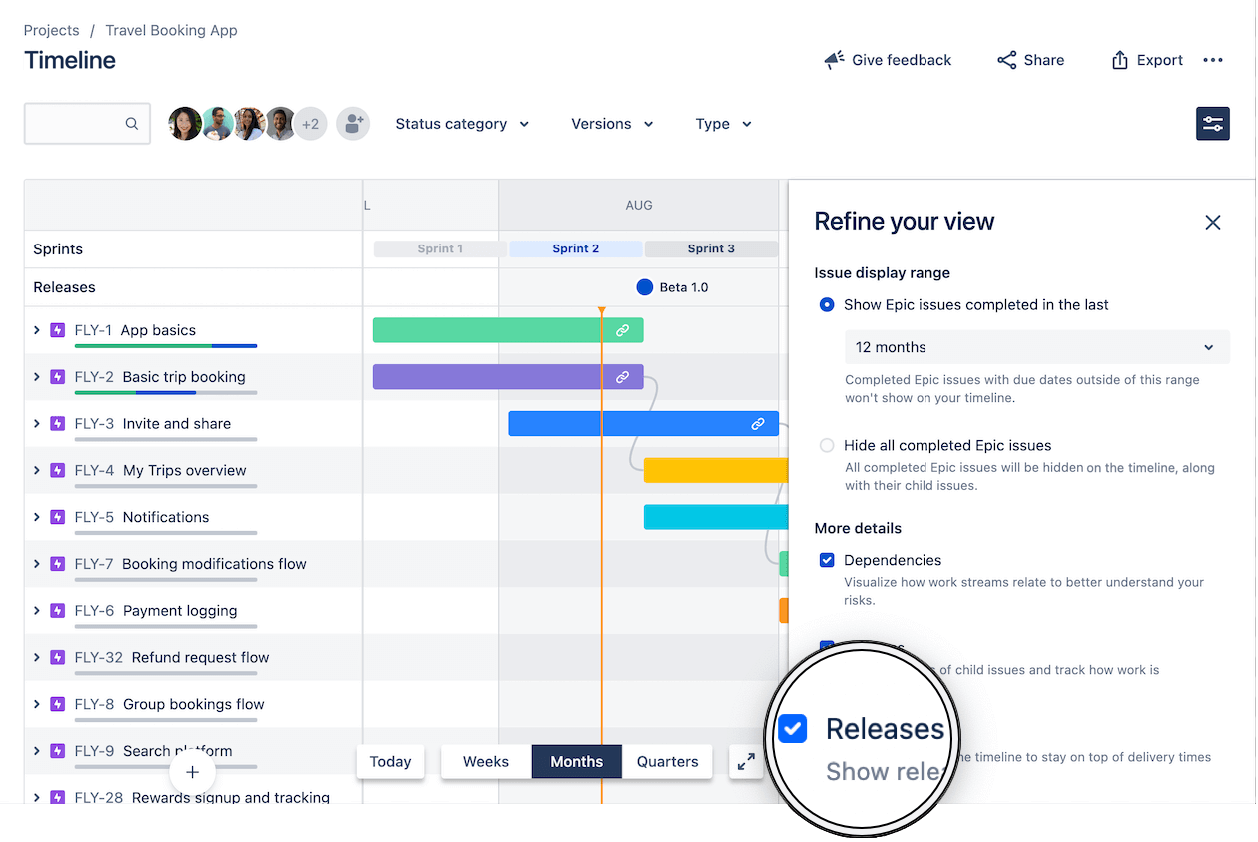 jira version vs release