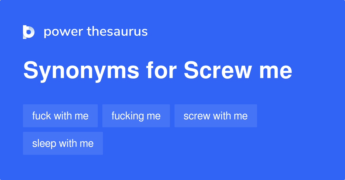 screwed synonym