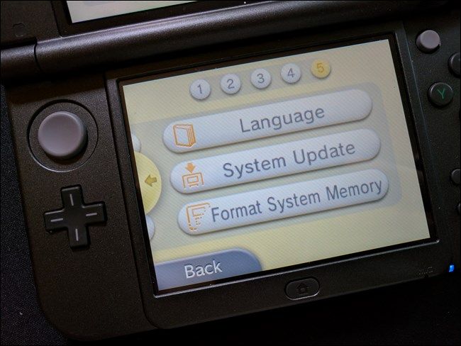 reset nintendo 3ds xl