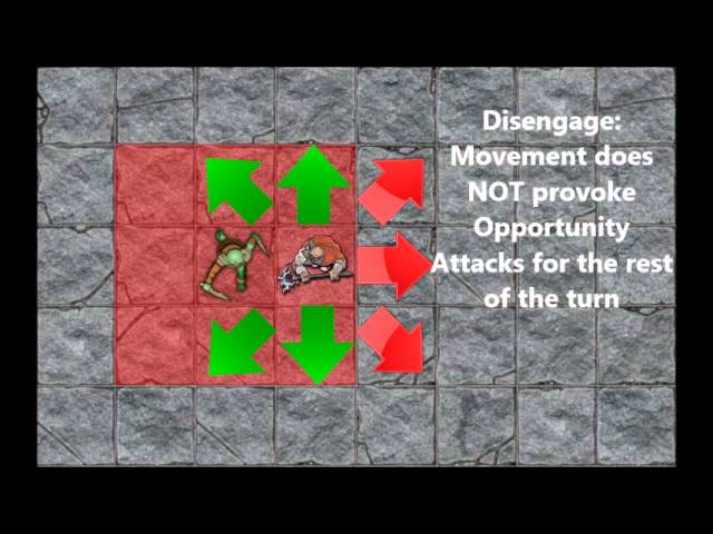 disengage action 5e