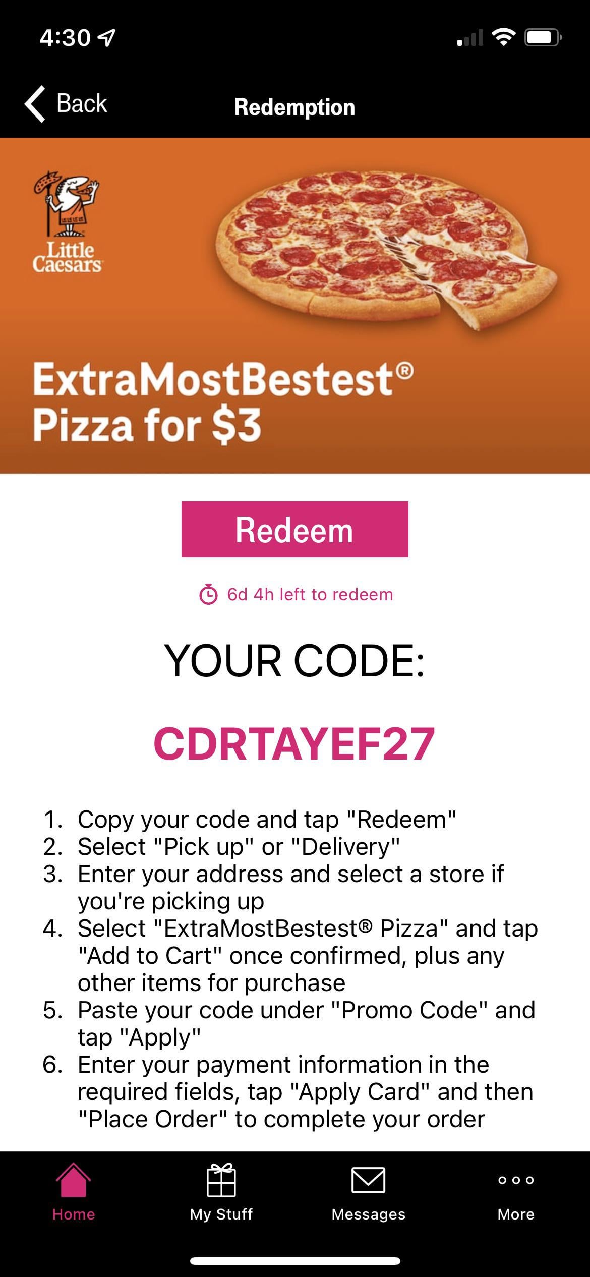 little caesars pizza promo code