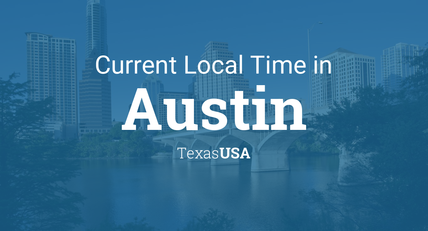 texas austin time zone