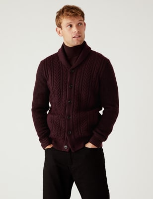 marks & spencer mens cardigans