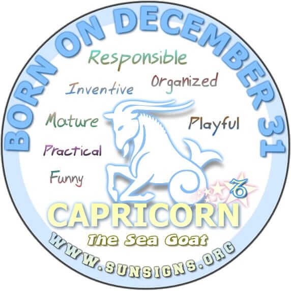 star signs december 31